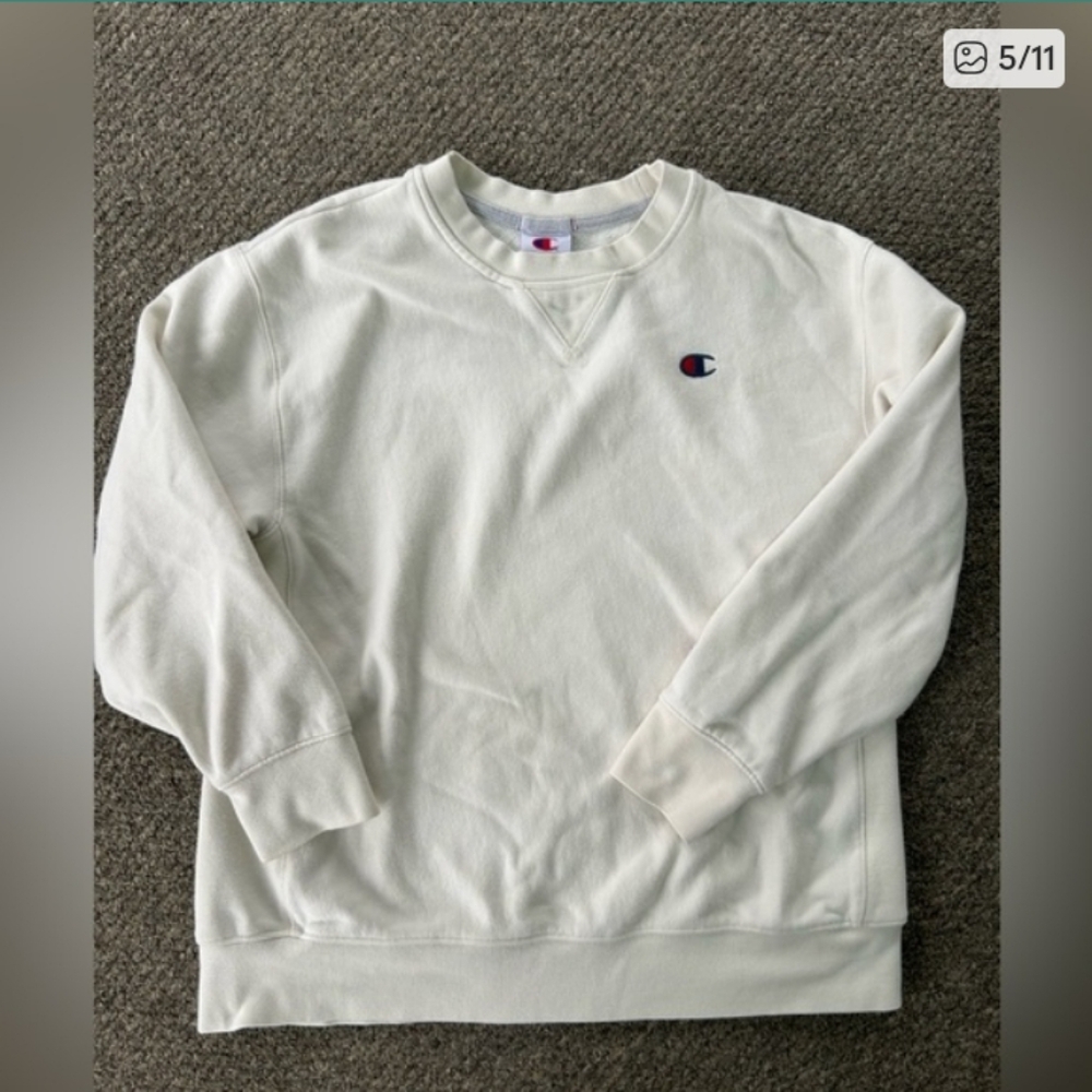 Champion Women’s Pullover Crewneck Sweatshirt Size XL